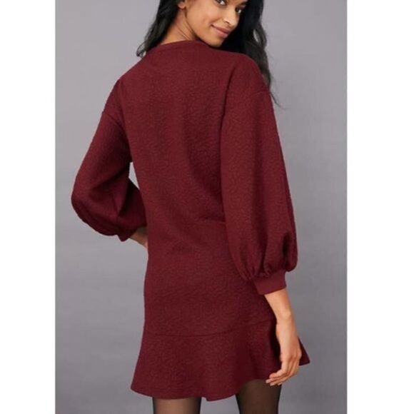 Anthropologie - Mare Mare Wine Tunic Dress - Picture 3 of 7